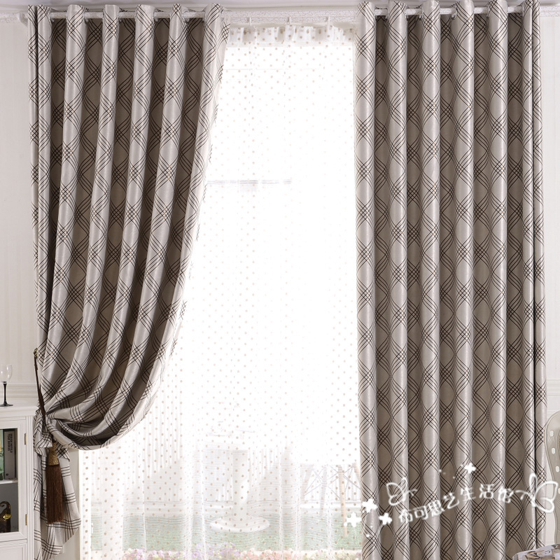 800x800 free shipping modern brief quality finished curtains drawing room - Drawing The Curtains