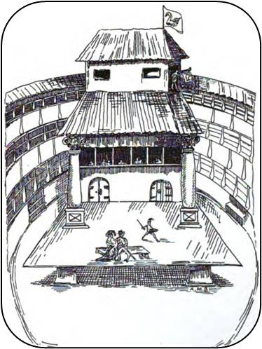 374x498 Shakespeare's Theatres The Swan - Drawing Theatre