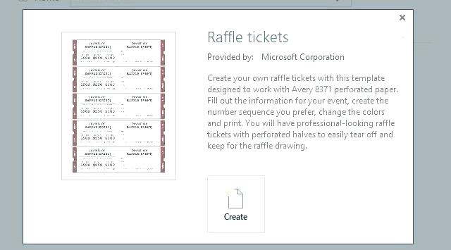640x355 free raffle draw ticket template tickets to print how get - Drawing Ticket Template
