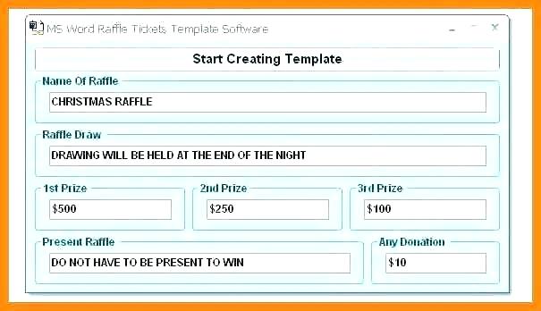 605x348 prize bingo poster template free draw ticket templates flyer - Drawing Ticket Template