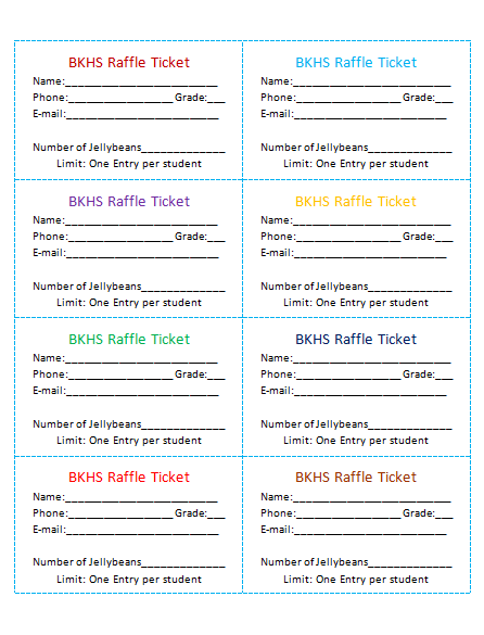 446x585 raffle ticket templates make your own raffle tickets - Drawing Ticket Template