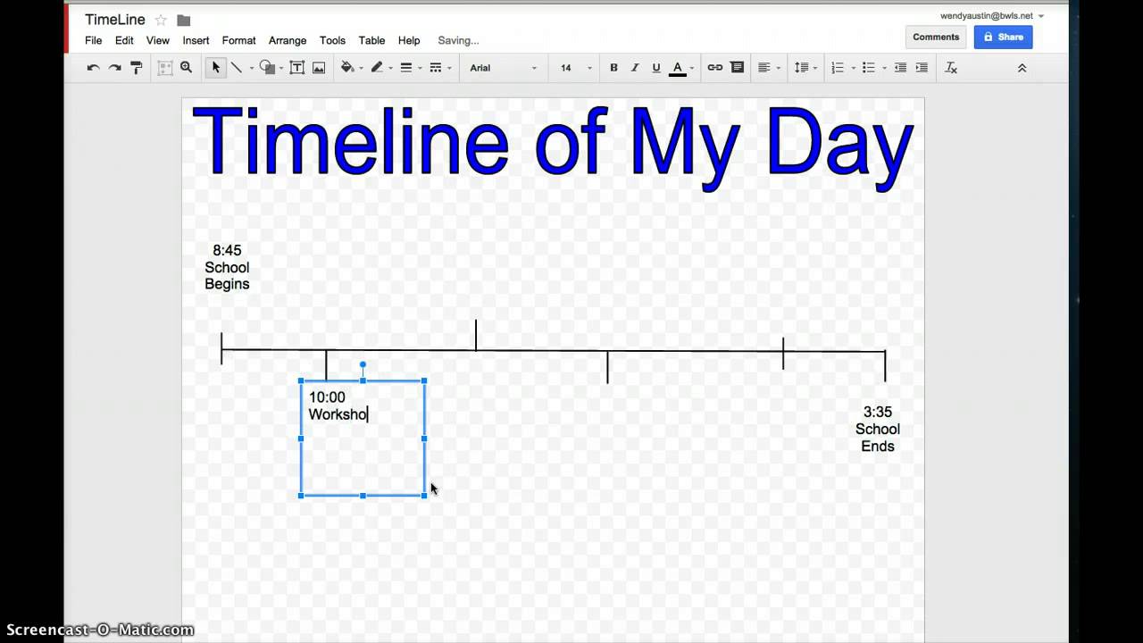 1280x720 timeline in google drawing - Drawing Timeline