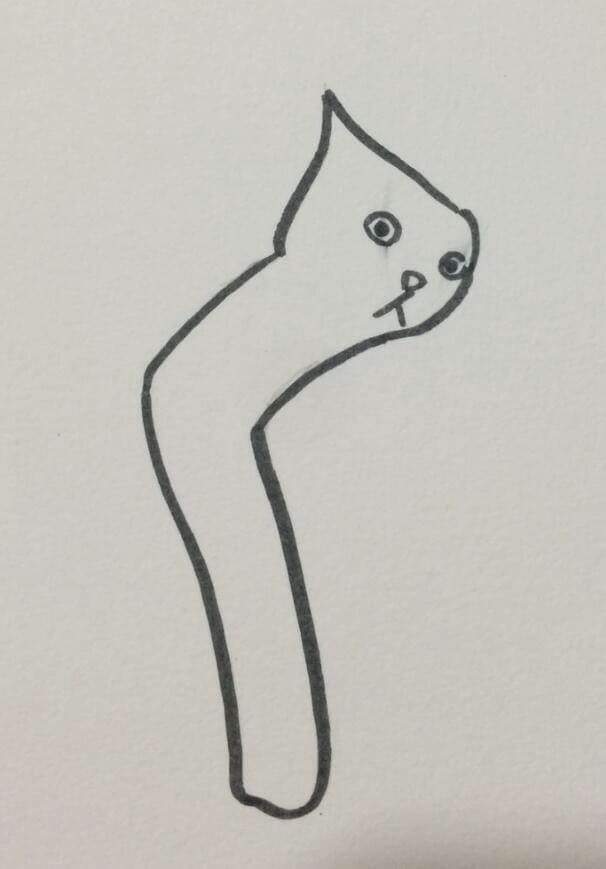 606x869 My Teacher Says I Can't Draw Cats - Drawing To Cat