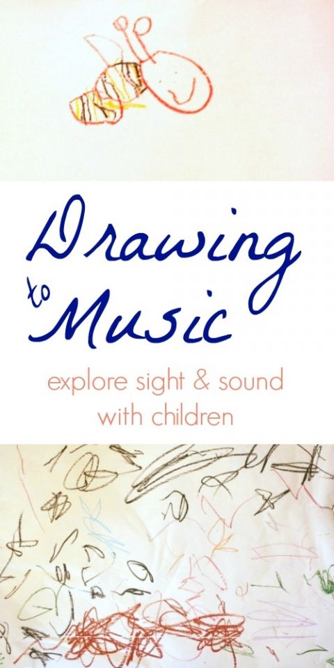 480x960 Drawing To Music With Children Kid Craft And Play Ideas - Drawing To Music