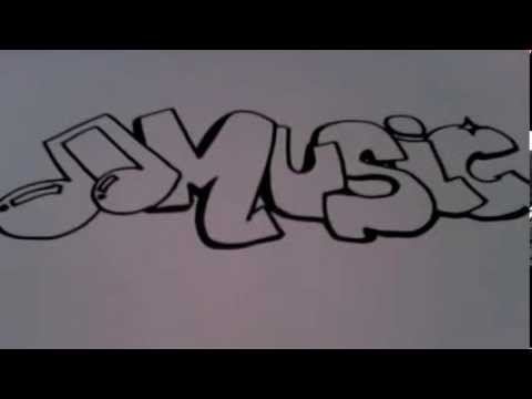 480x360 Graffiti Drawing - Drawing To Music