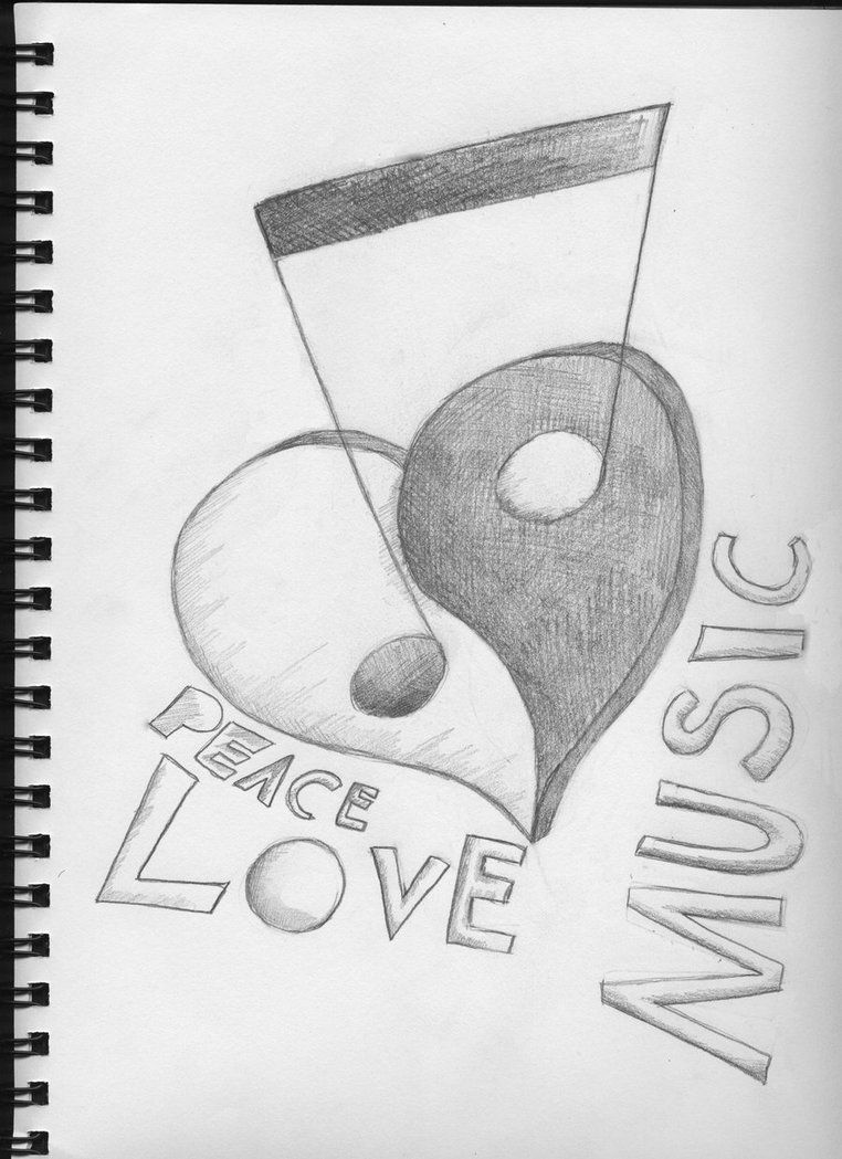 762x1049 Lovers Drawing Music For Free Download - Drawing To Music
