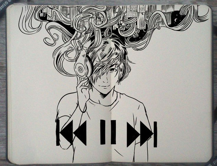 736x565 Drawing Inspiration Music For Free Download - Drawing To Music