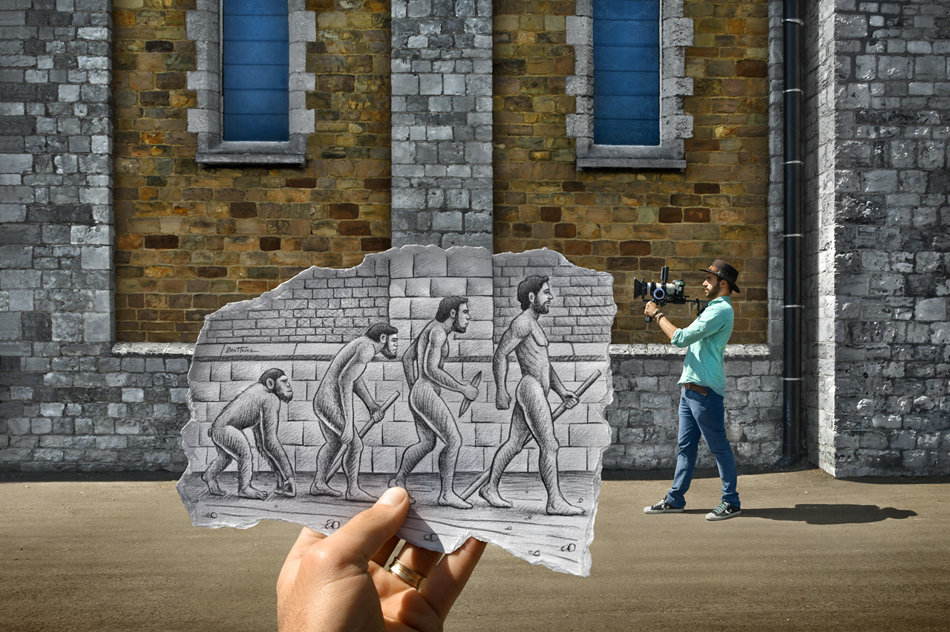 950x632 Drawn Into The Bizarre Drawingphotos Of Ben Heine We - Drawing To Reality