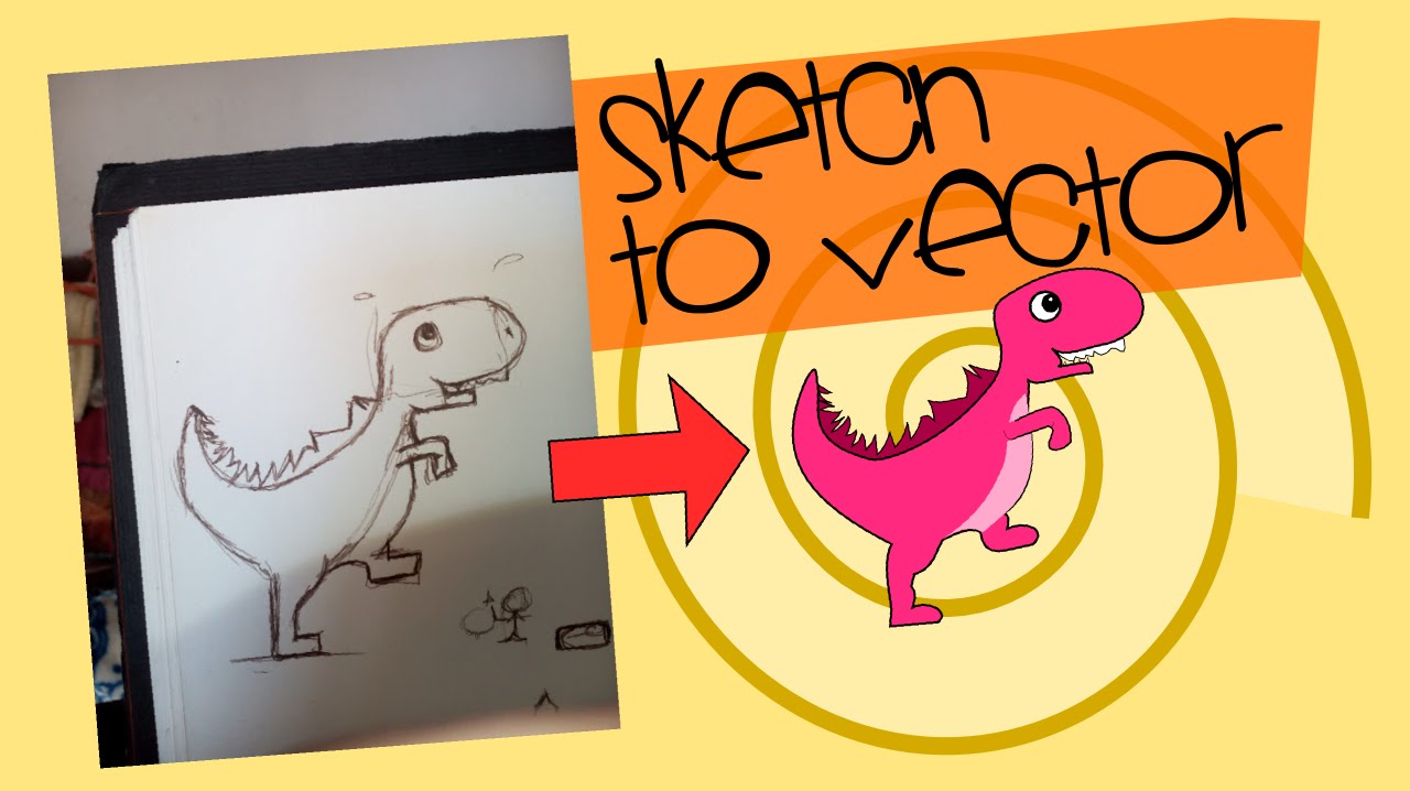 1280x718 Speed Art - Drawing To Vector