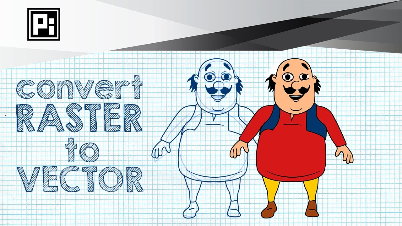 1280x720 convert raster to vector in illustrator - Drawing To Vector