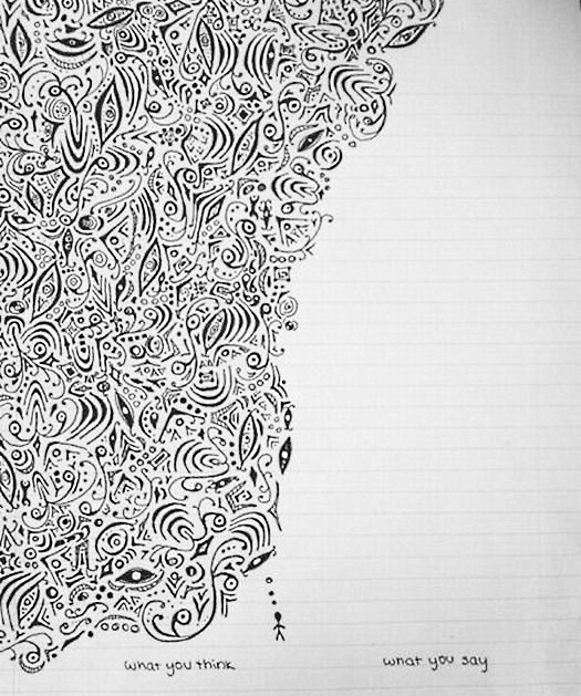 525x629 I Saw This Drawing Today, I Love The Concept - Drawing Today