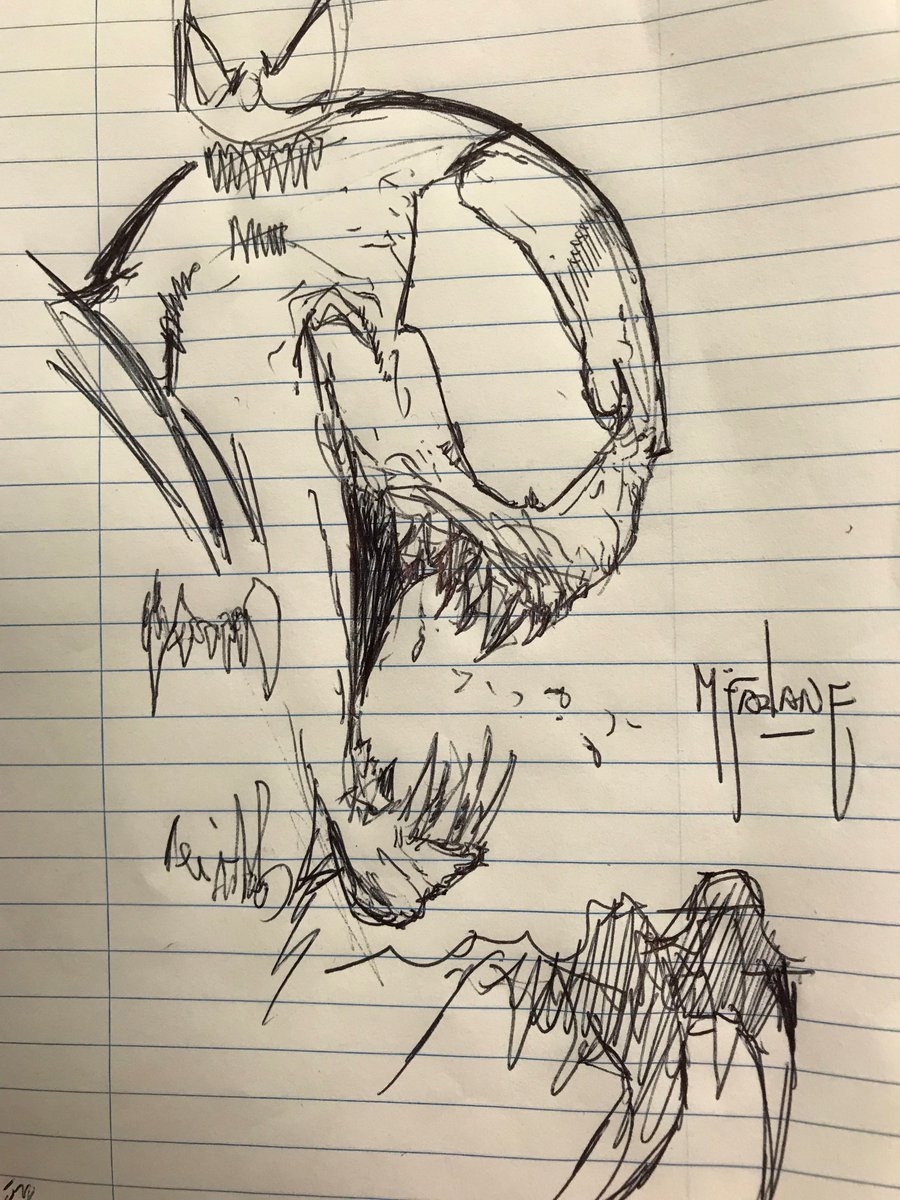 900x1200 todd mcfarlane on twitter putting pen to paper today drawing - Drawing Today