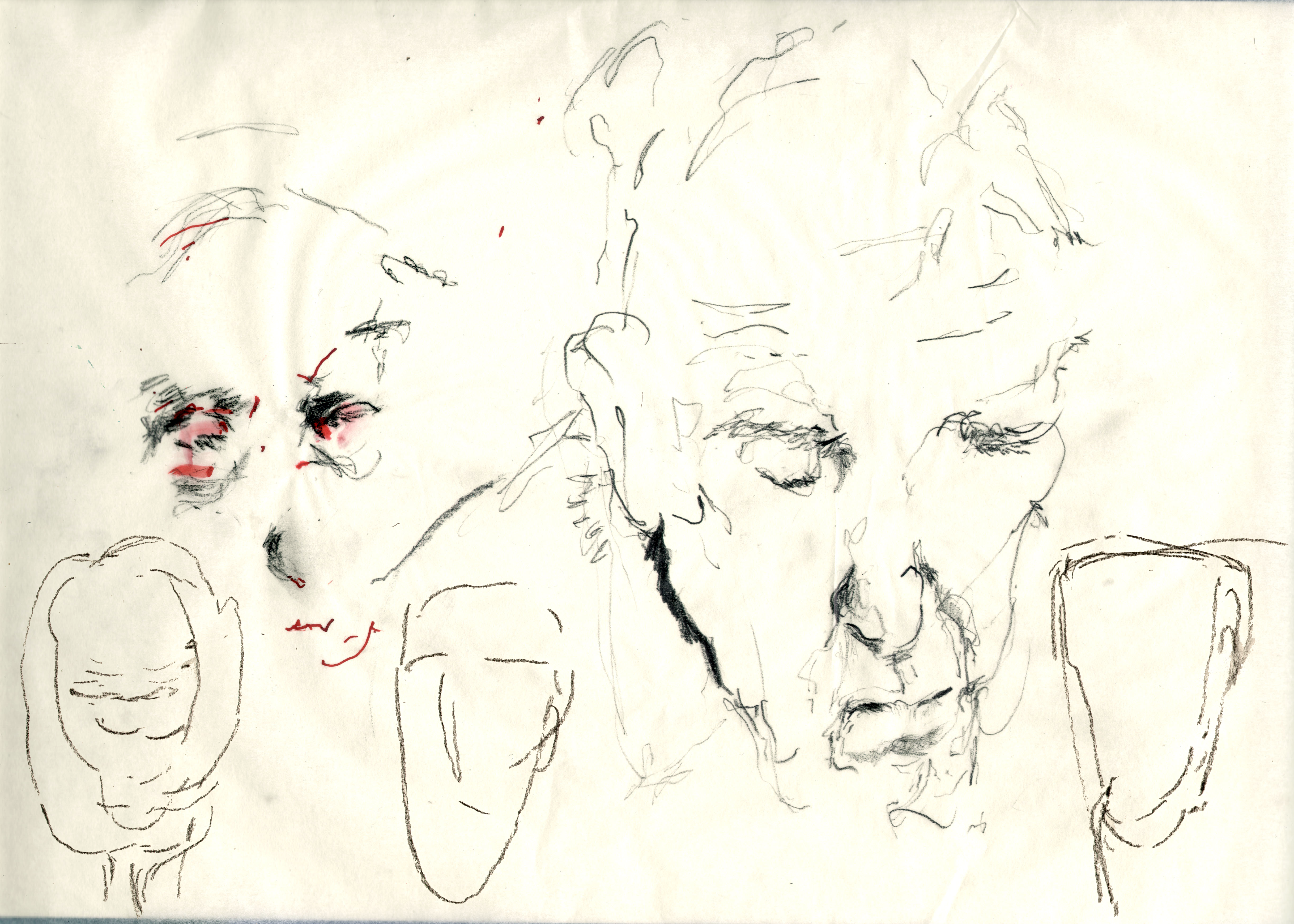 4872x3480 drawing together pip woolf - Drawing Together