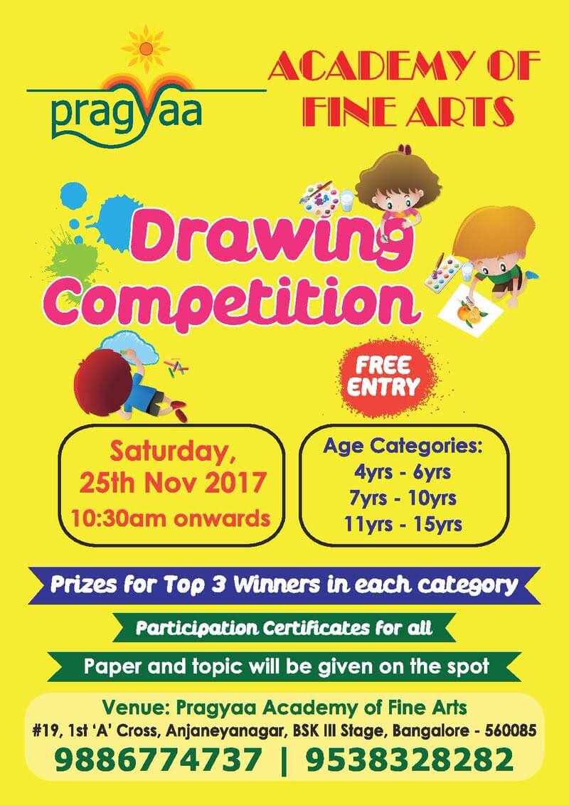 800x1132 Drawing Competition, Bsk Stage, Bangalore - Drawing Topics