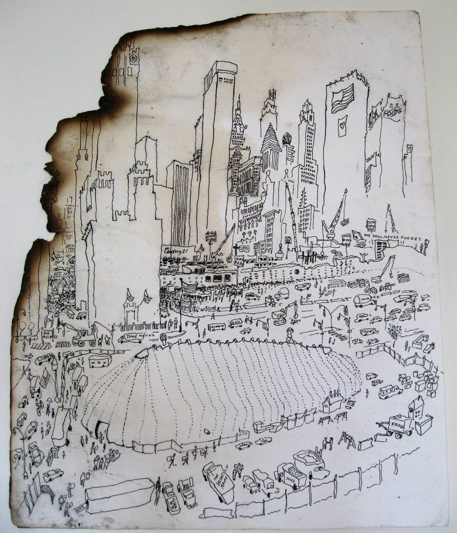 940x1098 toronto artist's drawings 'a testament to survival' - Drawing Toronto