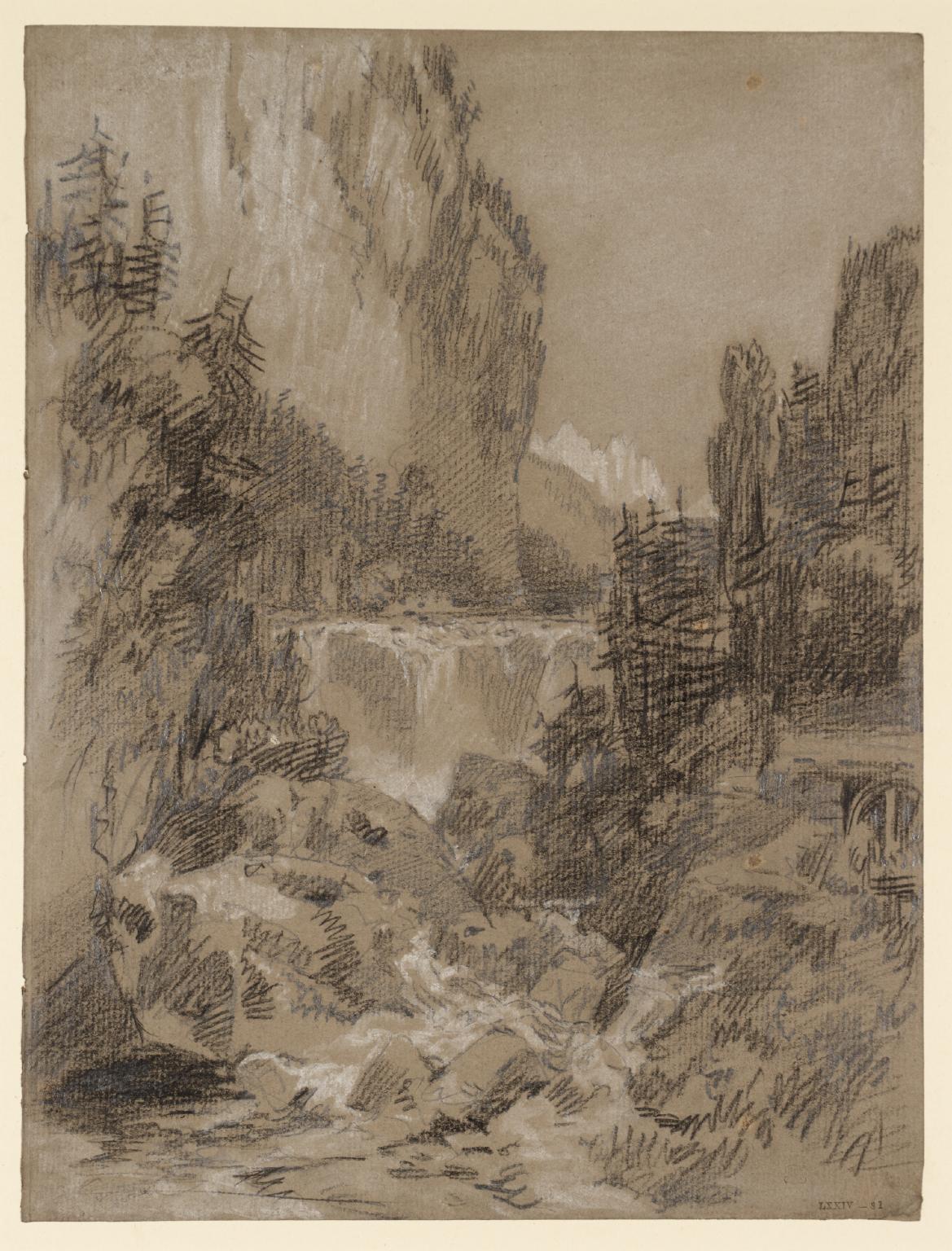 1169x1536 torrent in the chartreuse near pont joseph mallord - Drawing Torrent