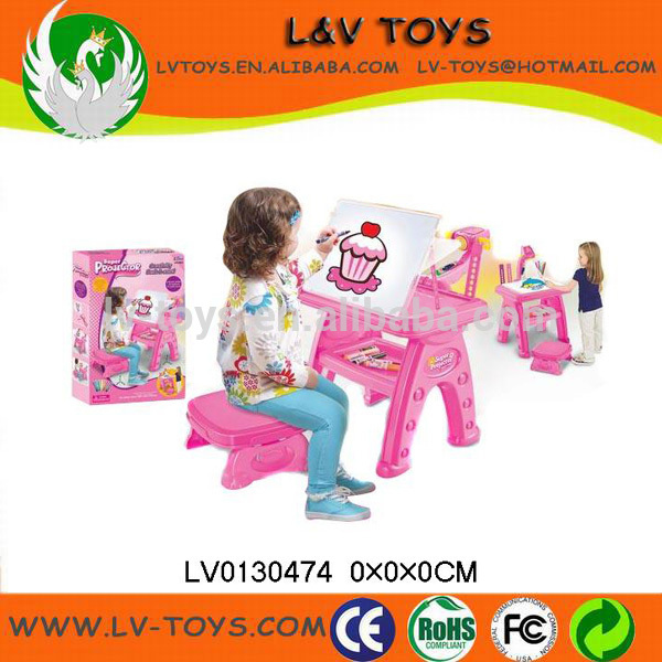 600x600 kids projector toy,children drafting table,drawing educational - Drawing Toys