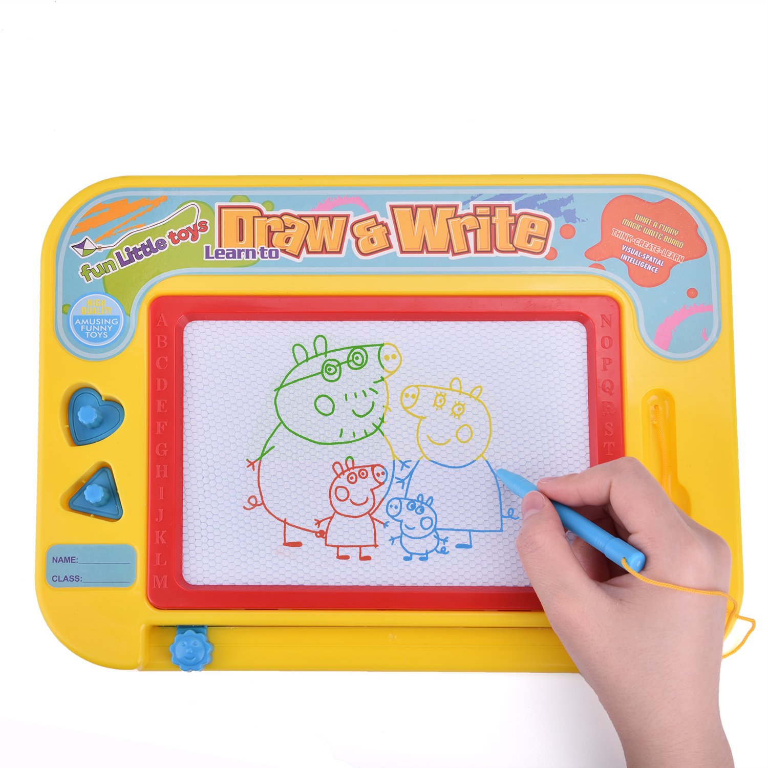 1500x1500 magnetic doodle drawing board toddler toys writing - Drawing Toys