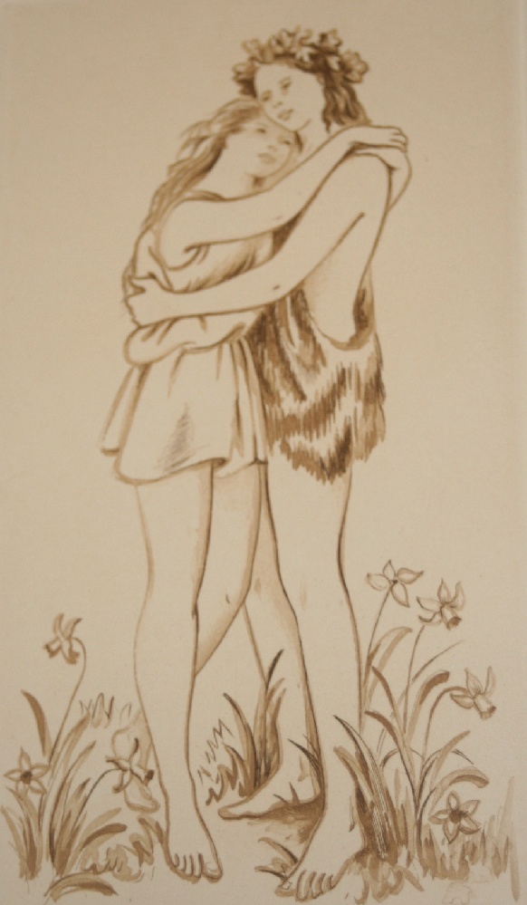 582x999 Les Pastorales De Longus Ou Daphnis Et Traduction De - Drawing Traduction