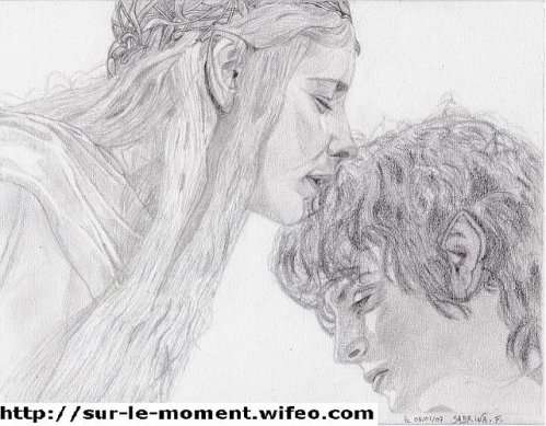 499x389 chant de galadriel avec la traduction de frodon - Drawing Traduction