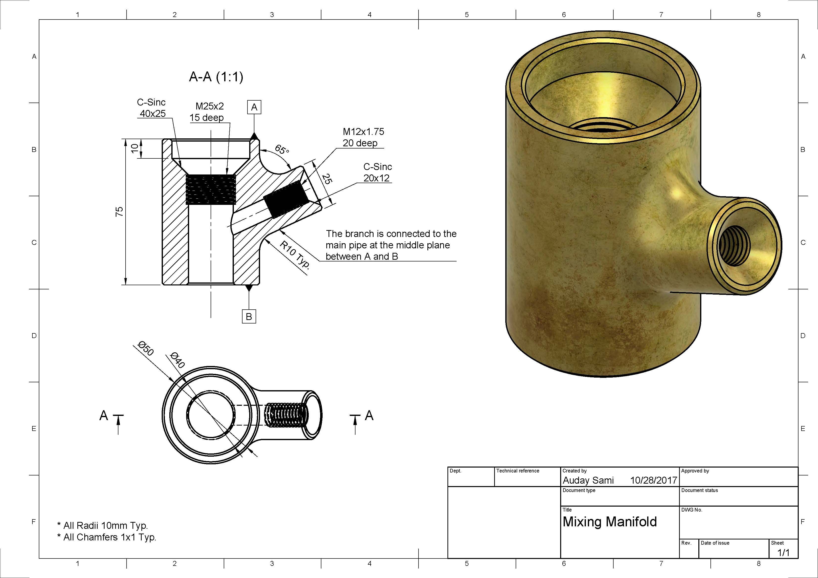 3309x2339 Sample Drawings For Trainingautodesk Online Gallery - Drawing Training