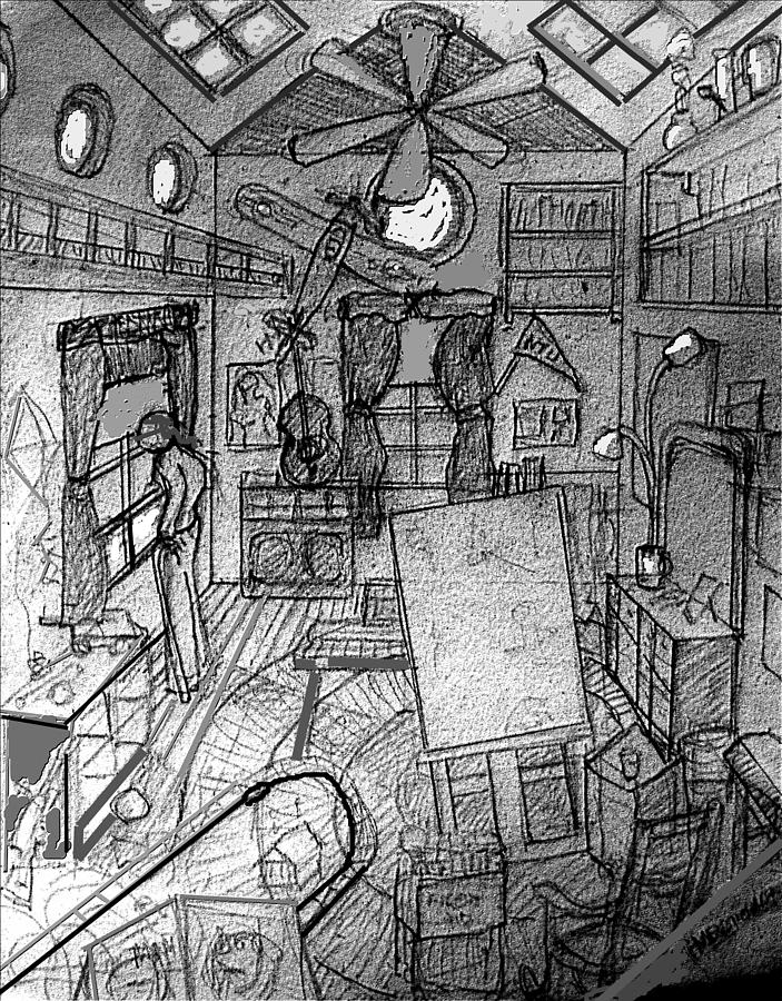 703x900 Transition Studio Drawing - Drawing Transition