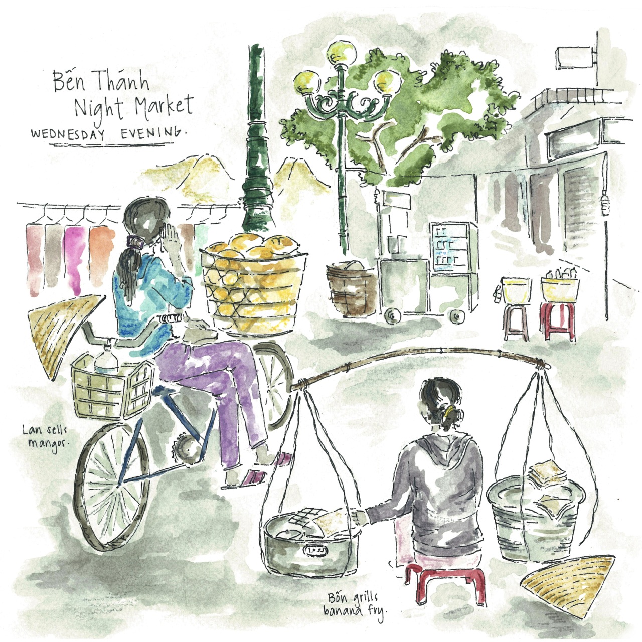 1280x1280 The Work Of A Travelling Sketch Artist Watercolour Observations - Drawing Travel