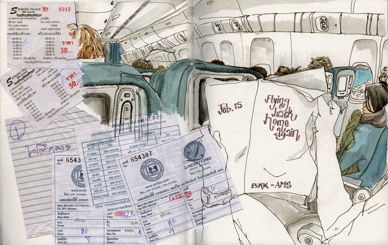 787x498 travel journal in transit - Drawing Travel