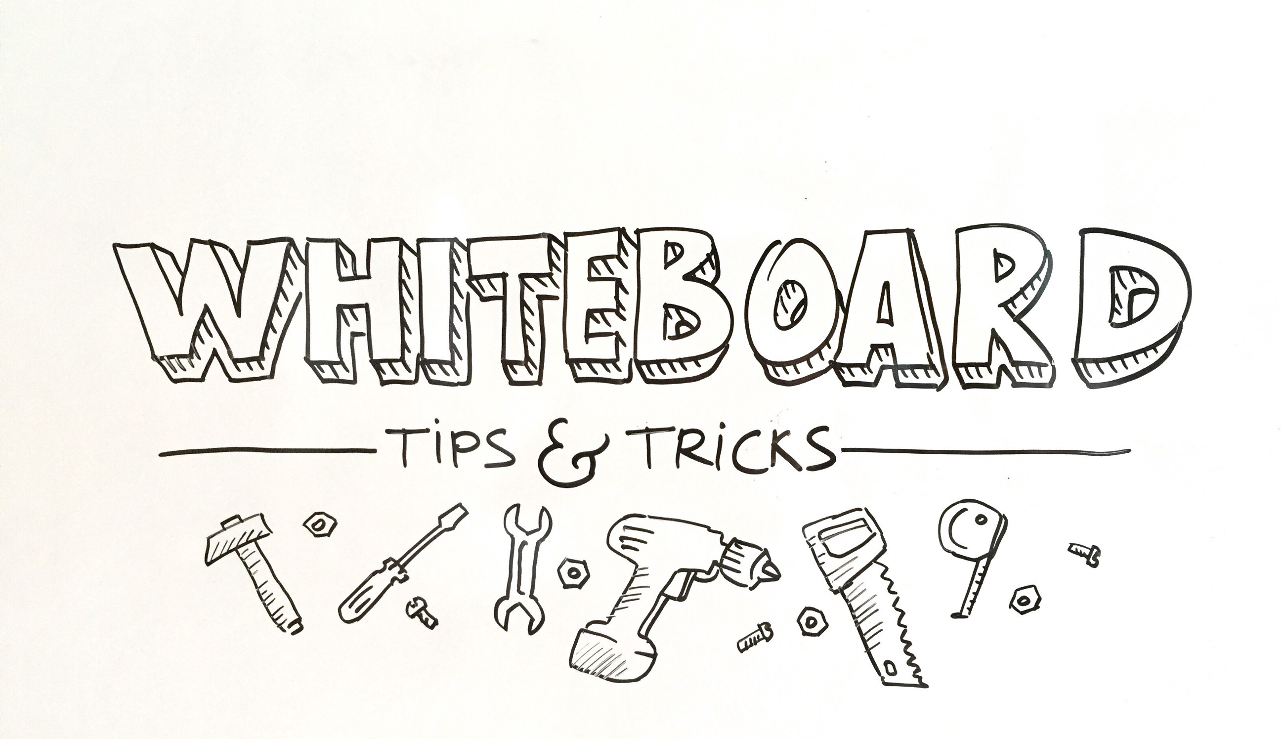 2600x1495 whiteboard tips and tricks graphicfacilitation medium - Drawing Tricks