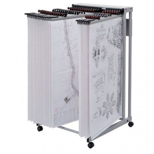 500x500 Vista Plan A0 Drawing Trolley Front Loading, Dubai Uae - Drawing Trolley