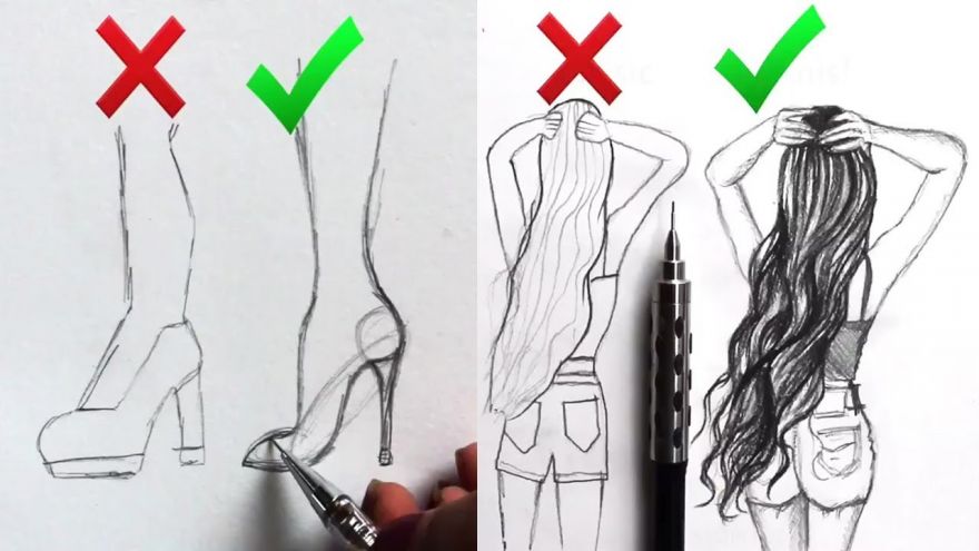 880x495 Easy Drawing Tutorials For Both Kids And Adults Thatsweetgift - Drawing Tutorials