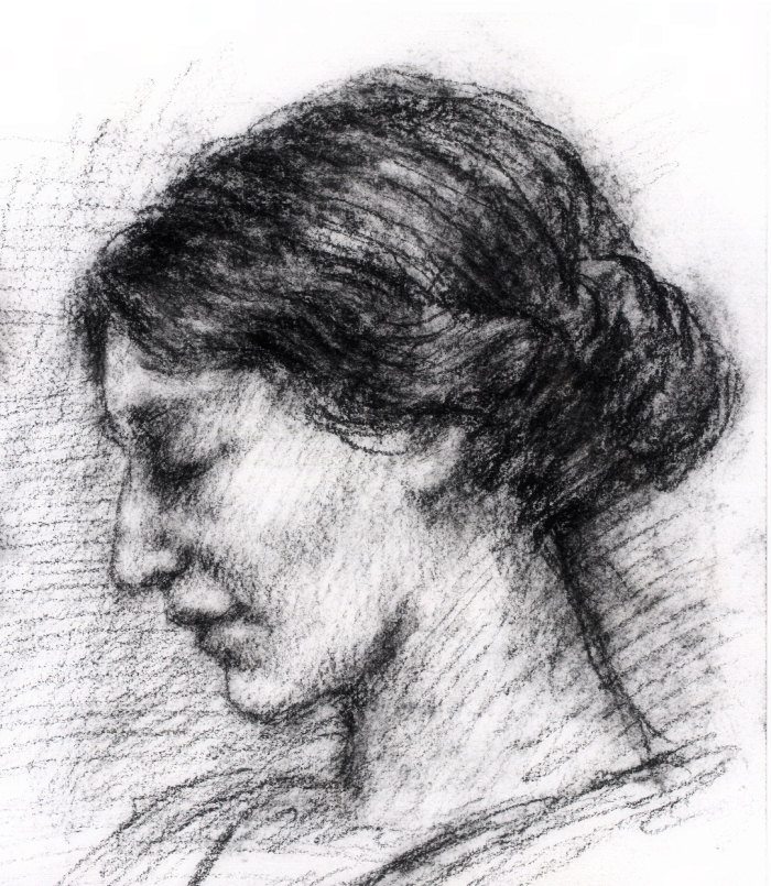 700x805 Drawing With Charcoal Pencils Deve Drawing - Drawing Using Charcoal Pencil