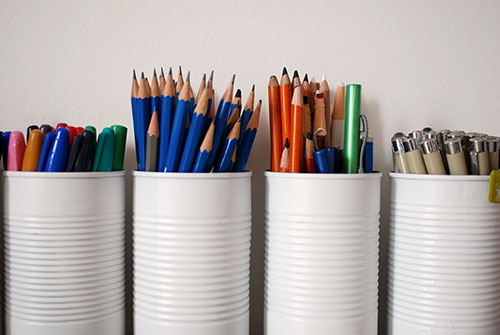 500x335 Our Favorite Upcycled Moments In Interiors Designsponge - Drawing Utensils