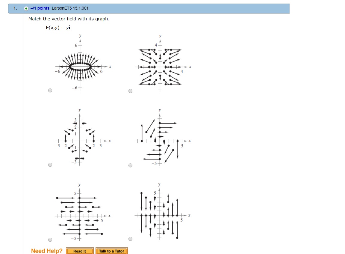 1152x847 Match The Vector Field With Its Graph F - Drawing Vector Field