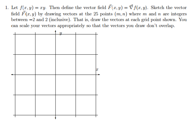 646x409 Solved Let F - Drawing Vector Field