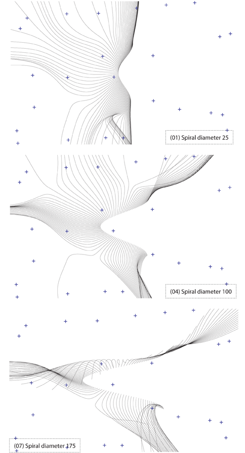 488x901 equipotential streamlines vector field early experiments - Drawing Vector Field