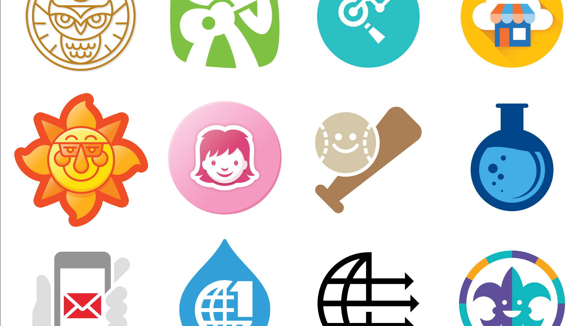 1920x1080 drawing vector graphics iconography - Drawing Vector Graphics