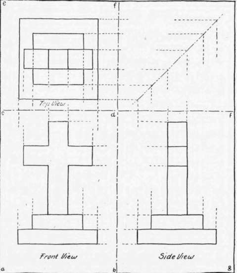 479x551 Three View Drawing - Drawing Views