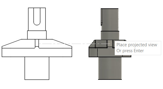 550x300 Learning Create Projected Views - Drawing Views