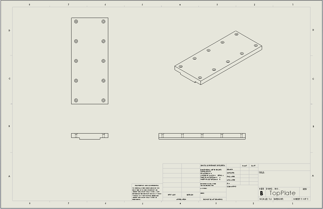 1134x734 Adding Solidworks Predefined Views To Drawing Templates - Drawing Views