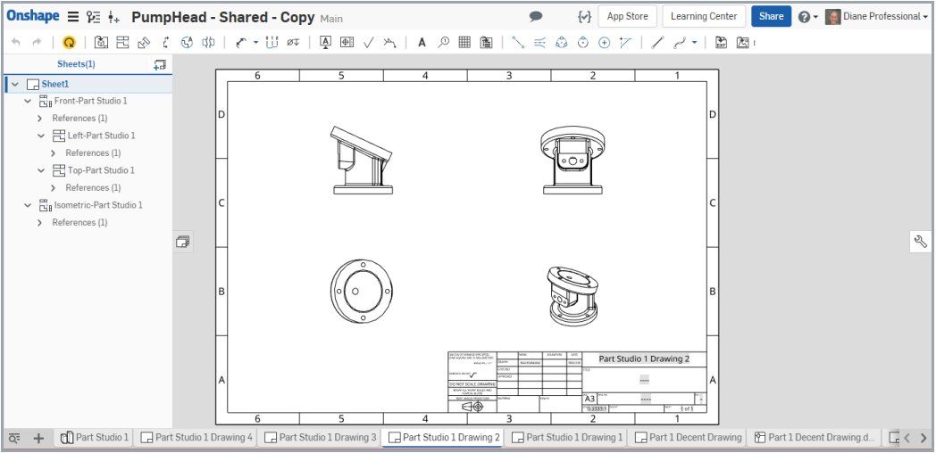 1048x508 Views - Drawing Views