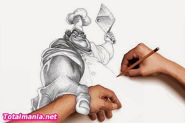 650x432 Drawing Vs Reality Graphic Design Blog - Drawing Vs Drawing