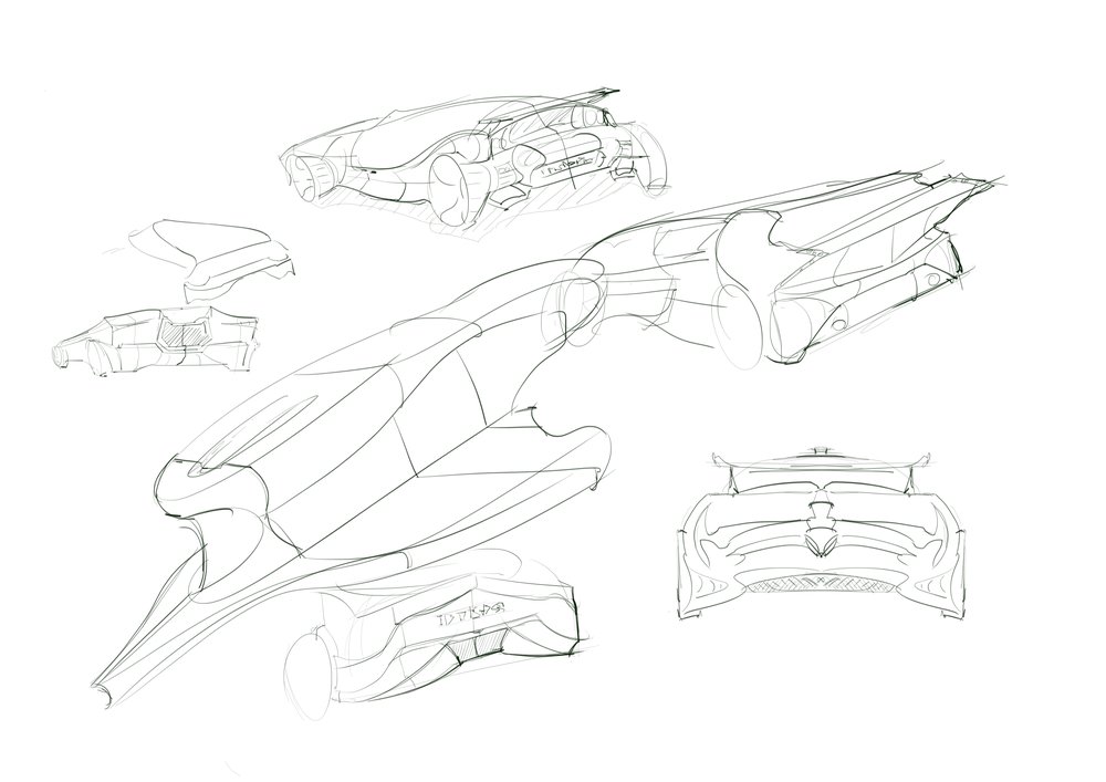 1000x707 Trying Free Form Drawing With As Warm Up - Drawing Warm Ups