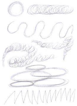 260x355 drawing warm up exercises warm up exercises and textures - Drawing Warm Ups