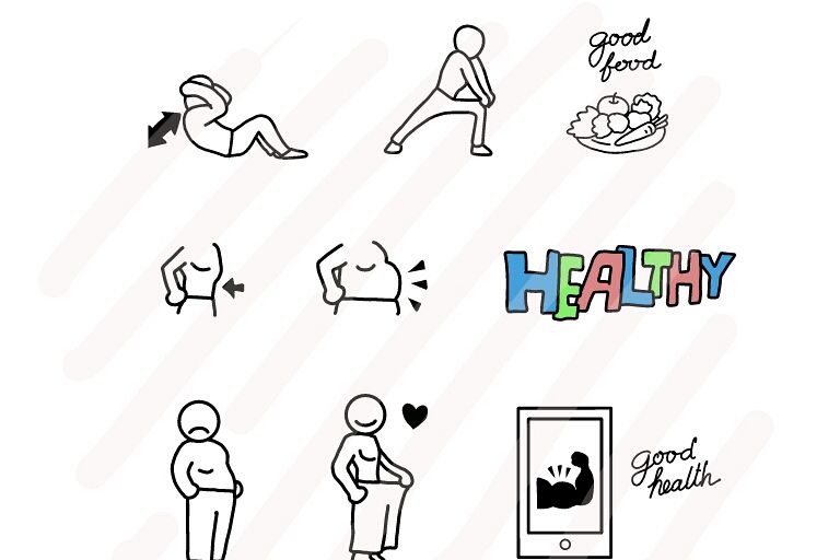 768x512 Fit And Firm Lose Weight - Drawing Weight