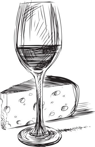 334x514 Doodle Diaries Really Cool Things To Draw When You're Bored - Drawing Wine