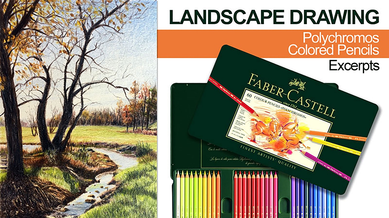 1280x720 landscape drawing with colored pencils - Drawing With Colored Pencils Youtube