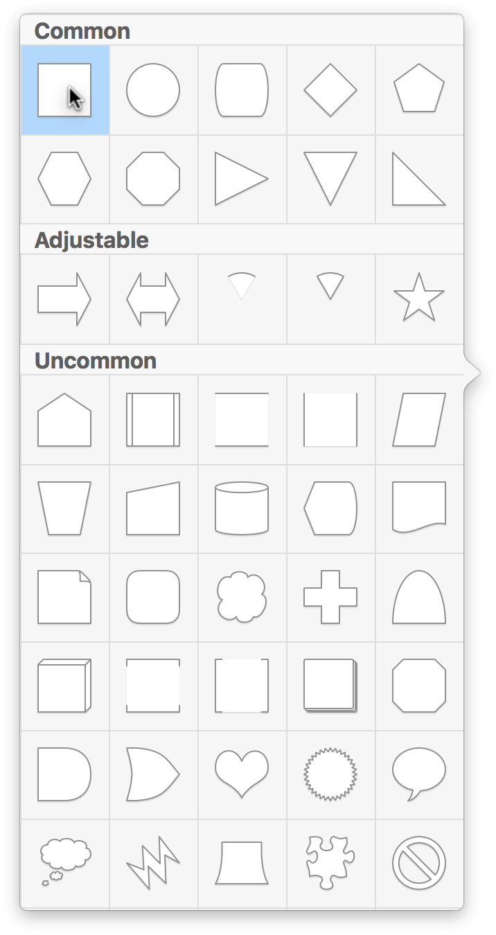 716x1350 Omnigraffle For Mac User Manual - Drawing With Shapes