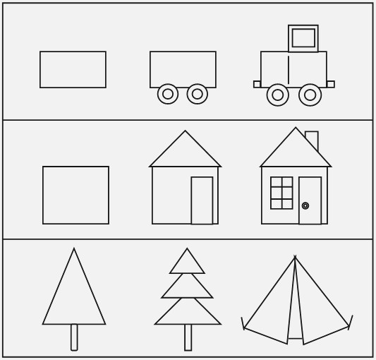 533x510 Drawing Basic Shapes - Drawing With Shapes