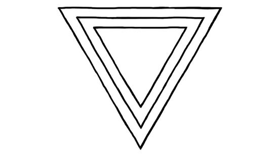549x309 Ways To Draw An Impossible Triangle - Drawing With Triangles